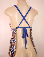 Load image into Gallery viewer, Tie back tankini tops