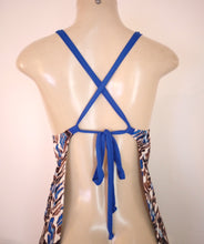 Load image into Gallery viewer, Crossover back tankini tops
