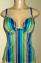 Load image into Gallery viewer, Push Up Tankini Tops with Underwire Support