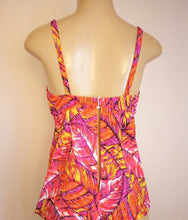 Load image into Gallery viewer, open back underwire tankini tops women