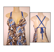 Load image into Gallery viewer, Apron back tankini swimsuit tops