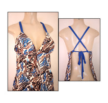 Load image into Gallery viewer, Open back tankini swimsuits