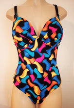 Load image into Gallery viewer, Cutaway Underwire Monokini Push Up One Piece Swimsuit