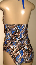 Load image into Gallery viewer, Tie halter tankini top
