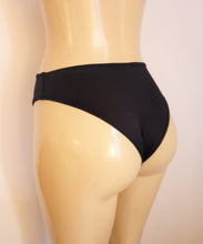 Load image into Gallery viewer, Women high waisted cheeky bikini bottom