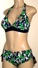 Load image into Gallery viewer, Halter neck bikini top