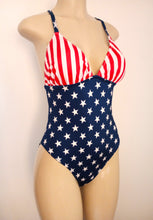 Load image into Gallery viewer, Triangle top one piece swimsuit