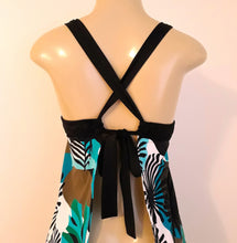 Load image into Gallery viewer, crisscross back tankini tops