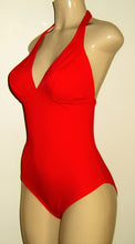 Load image into Gallery viewer, Halter one piece swimsuit