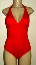 Load image into Gallery viewer, Halter one piece bathing suit high back
