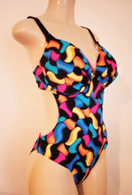 Load image into Gallery viewer, Push up underwire one piece bathing suit