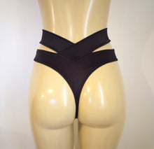 Load image into Gallery viewer, Strappy thong bikini bottom