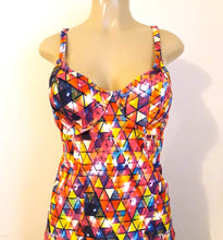 Load image into Gallery viewer, D, DD, DDD, E, EE, F cup tankini tops