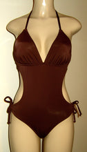 Load image into Gallery viewer, halter neck monokini swimsuits