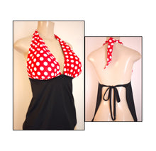 Load image into Gallery viewer, Tie back tankini tops for women