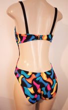 Load image into Gallery viewer, Cutaway Underwire Monokini Push Up One Piece Swimsuit