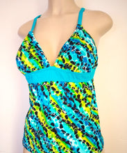 Load image into Gallery viewer, Crisscrossing Back Tankini Tops for Women