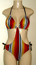 Load image into Gallery viewer, triangle top monokini swimsuit