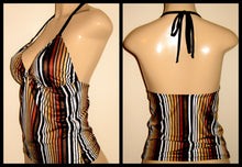 Load image into Gallery viewer, Tie neck halter tankini swimsuits