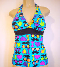 Load image into Gallery viewer, Rib band tankini tops