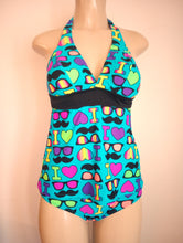 Load image into Gallery viewer, Halter neck tankini top swimsuits