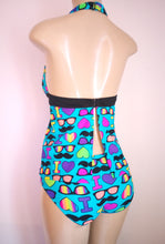 Load image into Gallery viewer, Halter swimwear tankini tops