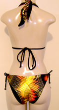 Load image into Gallery viewer, Tie back halter bikini top