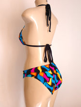 Load image into Gallery viewer, tie back swimwear top and timeless swimsuit bottom