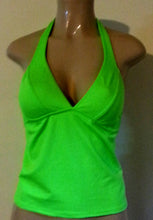 Load image into Gallery viewer, Women's halter tankini swimsuit tops