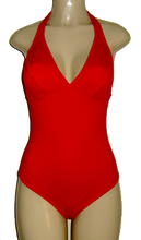 Load image into Gallery viewer, High back one piece bathing suits