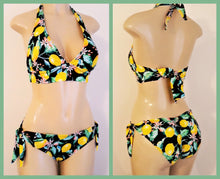 Load image into Gallery viewer, Lemon print bikinis swimsuits
