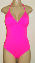 Load image into Gallery viewer, Triangle halter top one piece swimsuit