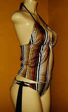 Load image into Gallery viewer, Triangle Top Tankini / Keyhole Bottom