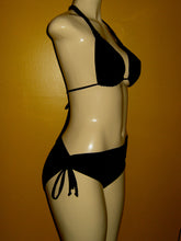 Load image into Gallery viewer, Sliding Halter Swimwear Top ~ Bombshell Bikini Bottom

