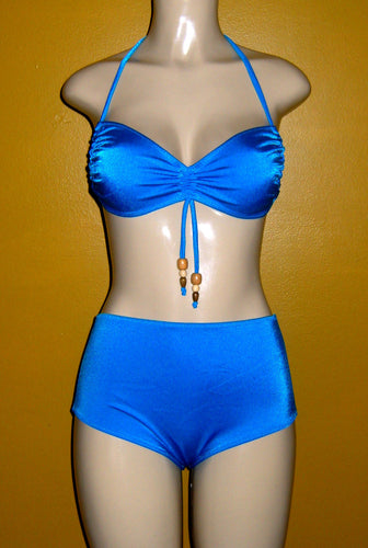 Drawstring Tube and Classic High Waisted bottom