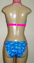 Load image into Gallery viewer, Halter Shaper Swimwear Top  / Strappy Bikini Bottom
