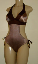 Load image into Gallery viewer, Seamed Halter Monokini