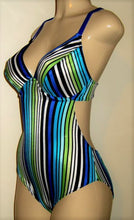 Load image into Gallery viewer, Underwire V-neck swimsuit