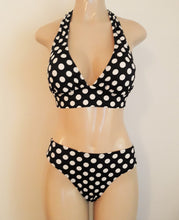 Load image into Gallery viewer, Tie back tie neck bikini top