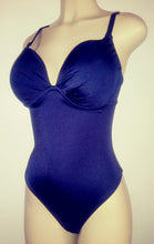 Load image into Gallery viewer, Underwire push up one piece swimsuit