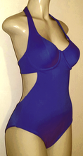 Load image into Gallery viewer, Halter underwire one piece swimsuits