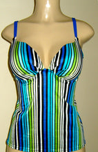Load image into Gallery viewer, Push Up Tankini Tops with Underwire Support
