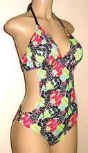 Load image into Gallery viewer, V-neck cutaway monokini bathing suits
