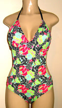 Load image into Gallery viewer, Halter neck underwire one piece monokini swimsuits
