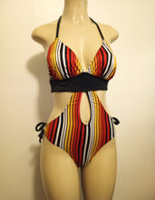 Load image into Gallery viewer, Keyhole monokini swimsuit
