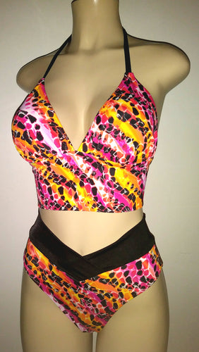 short triangle tankini swimwear top