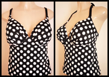 Load image into Gallery viewer, Push up underwire tankini tops
