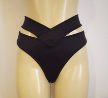 Load image into Gallery viewer, crisscross thong bikini bottom
