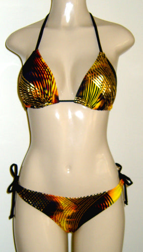 Triangle Bikini top for A, B, C, D, DD, DDD cup sizes