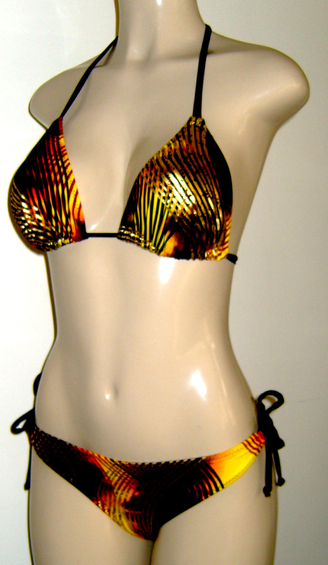 Single tie bikini bottom